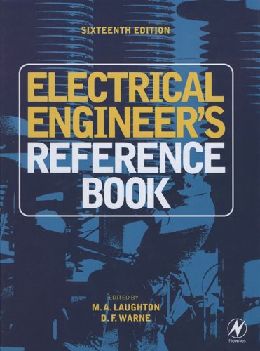 Electrical Engineer's Reference Book 16th Edition,