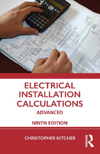 Electrical Installation Calculations Advanced ,9th Edition